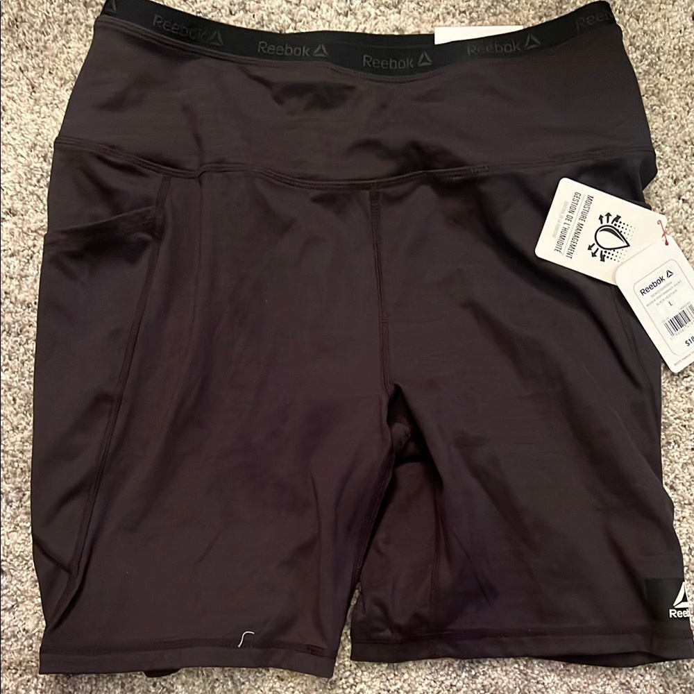 Reebok Black Athletic Shorts